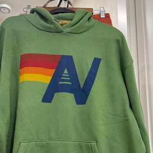 Aviator Nation Green Hoodie. New size Large